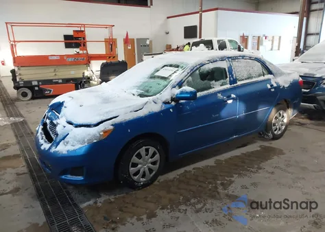 2010 Toyota Corolla Le из США, поврежденный, VIN 2T1BU4EE7AC333232